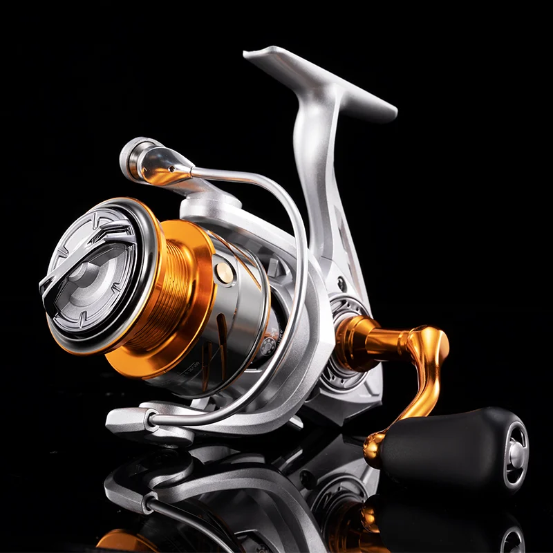 Rooblinos TC carrete de pesca giratorio cuerpo de Metal agua salada agua dulce dispositivo de alarma independiente accesorios de aparejos de pesca