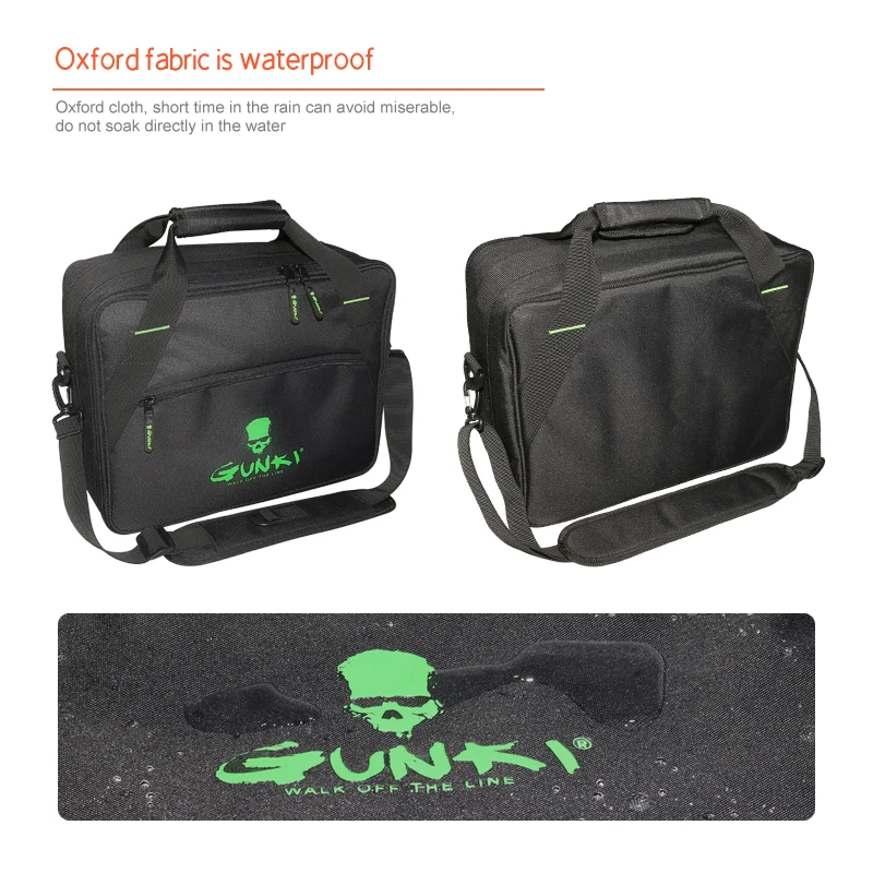 Bolsa de carretes de pesca multifuncional Oxford, herramienta de señuelo impermeable, mochila de hombro, bolsa de equipo de pesca deportiva, bolso de mano para hombre para pescar - imagen 5