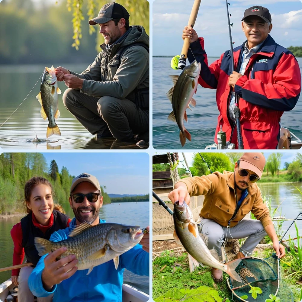 Jig heads de plomo – Vinilos para lubina, trucha y agua salada - imagen 5