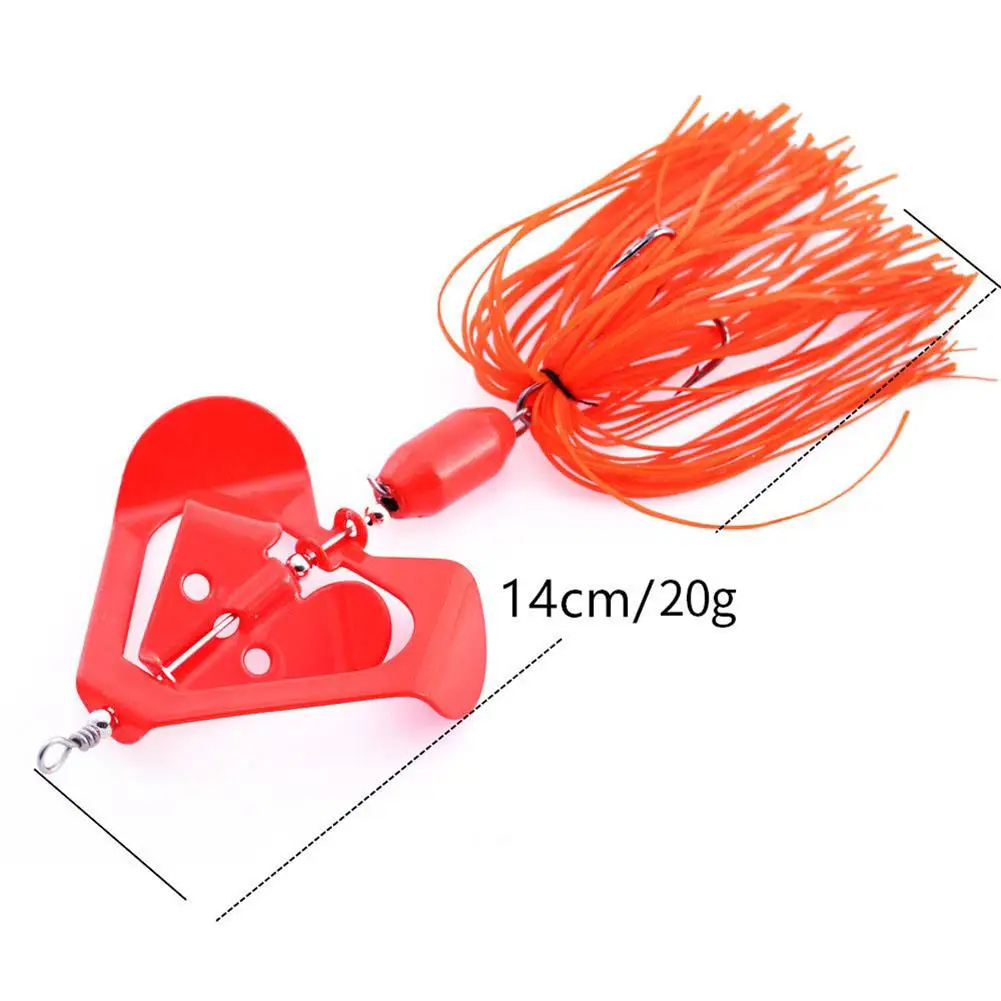 Cebos de Buzzbait de 20g, Señuelos de Pesca artificiales para lubina, Lucio, trucha, salmón - imagen 2