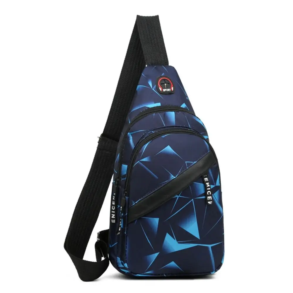 Nuevo bolso de viaje de tela Oxford, bolso de hombro tipo bandolera de gran capacidad, negro, azul y rojo, bolso multifuncional para teléfono móvil, Unisex - imagen 5