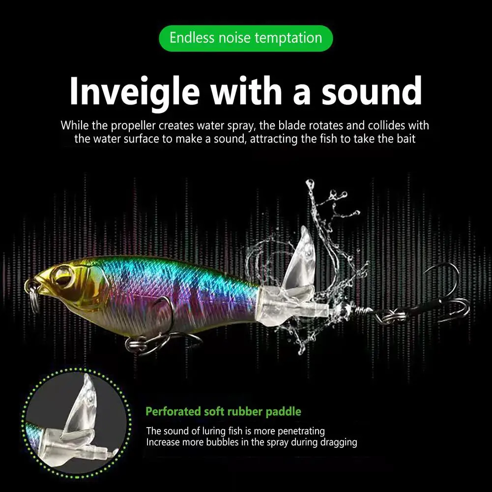 Topwater-Señuelos de Pesca de fundición larga, cebos artificiales, 5 piezas, 6g/10g - imagen 2