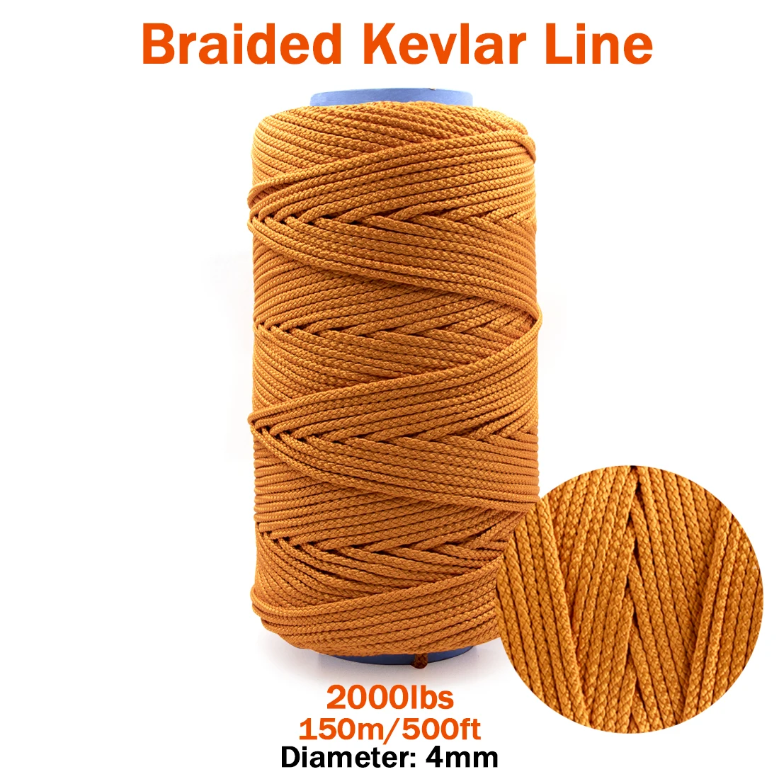 2000Lb 500ft 4mm