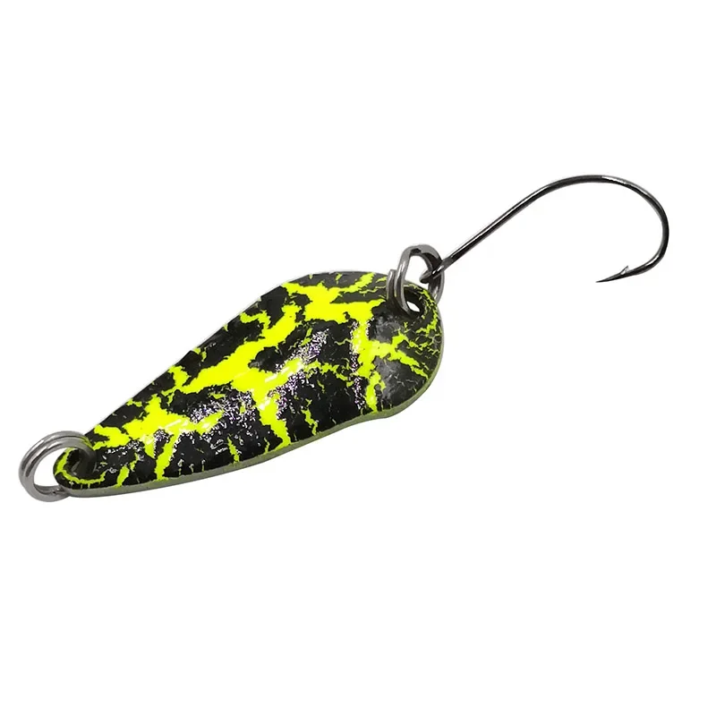 OUTKIT 5pcs Mix Colors 3cm 3g Fishing Spoon Lure Swim Bait Isca Artificial Trout Lure Pesca Fishing Tackle Leurre Truite Spoons - imagen 3