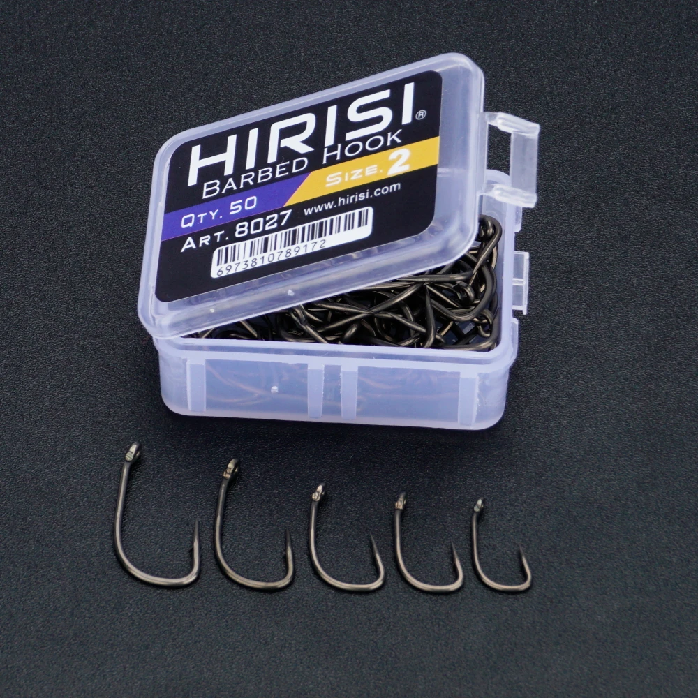 Anzuelos de púas Hirisi – Acero inoxidable recubierto de PTFE