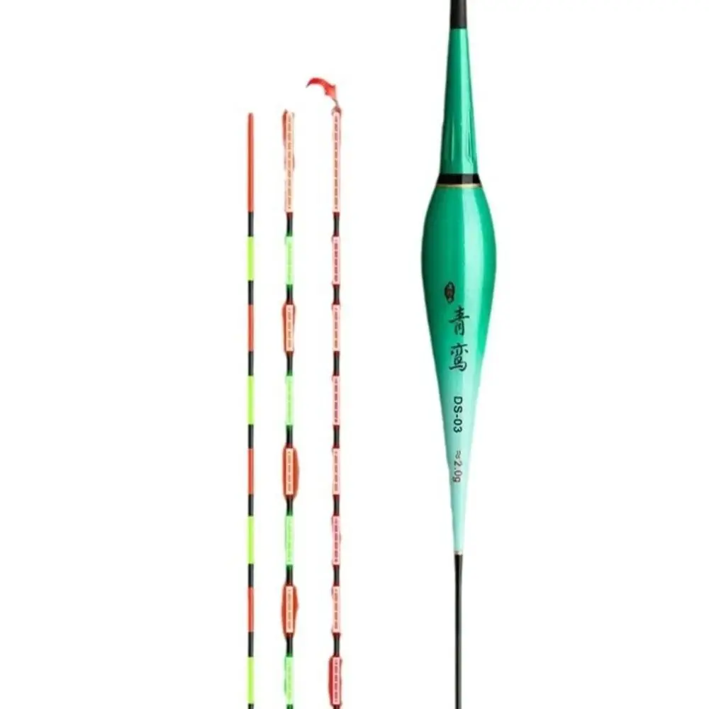 Señuelo de pesca con indicador 2024, boya, tubo de deriva antideslizante, Bobbers, gancho para morder, cambio de Color, alarma para morder, herramientas de pesca nocturna - imagen 5