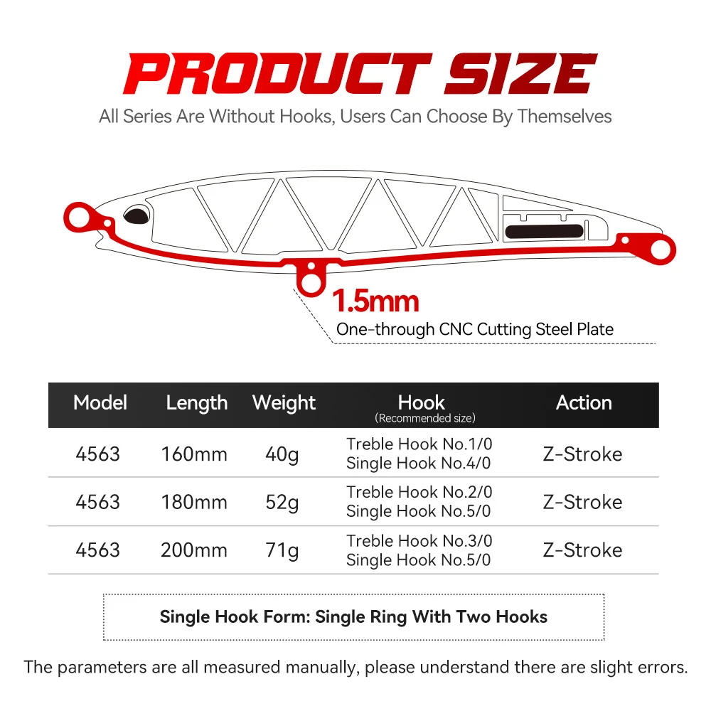 Señuelo de pesca Kingdom Pencil 40g 52g 71g Big Game Z Walking Dog Action cebos duros artificiales GT atún para señuelo de pesca de agua salada - imagen 3