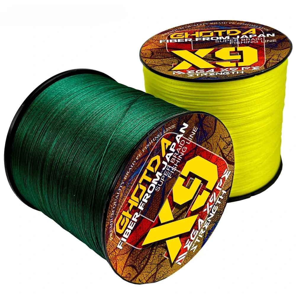 GHOTDA X9 Sedal trenzado marino resistente para pesca en agua salada - imagen 5