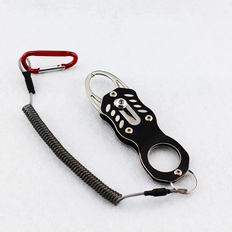 Mini controlador de agarre para peces, señuelo de acero inoxidable, eliminación de anzuelos, trampa para peces, señuelo portátil multifunción, herramientas de pesca para Control de peces - imagen 4