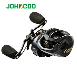Carrete Surfcasting Johncoo con Rodamientos Suaves y Arrastre Firme