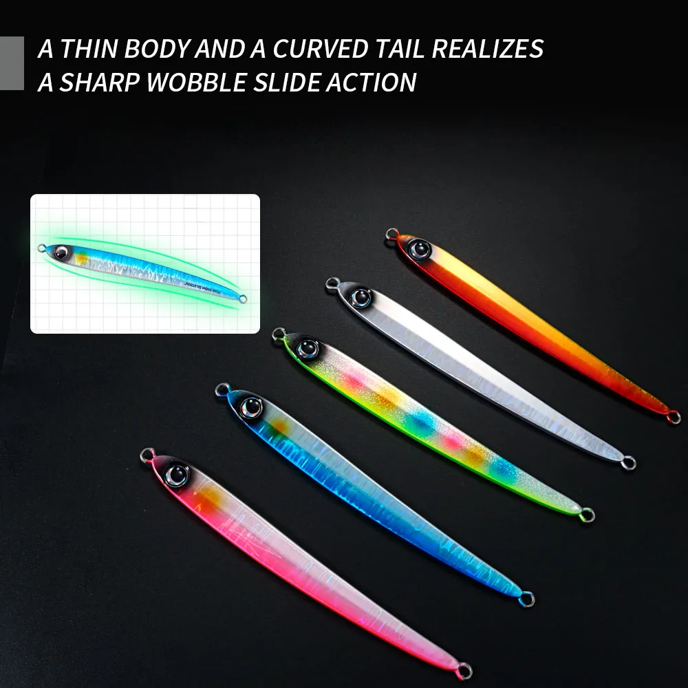 CASTFUN Long Cast Blade Jig – Señuelo metálico para pesca en alta mar - imagen 2