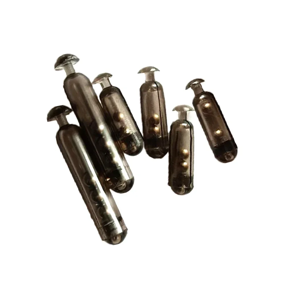 50 Uds. Señuelos de pesca de plástico, sonajeros, tubo de inserción para plantilla de gusano suave, señuelo de pesca, atado de moscas, barra de sonido de pesca, fabricación de cebo - imagen 3