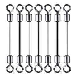 Conector giratorio de plomo compacto – Doble pin para pesca