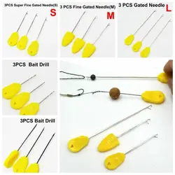 Kit de montaje de boilies para carpa – Agujas enfiladoras y taladro