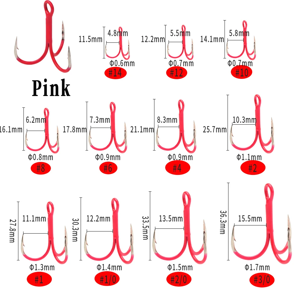 10PCS UV Pink