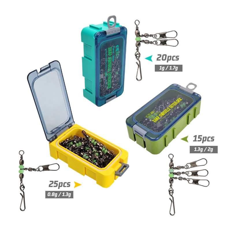 Nuevo 8 #   10 #   Señuelo de plantilla de calamar giratorio, rodamiento de pesca, anillo sólido giratorio, conector de pesca con enclavamiento, accesorios a presión - imagen 3