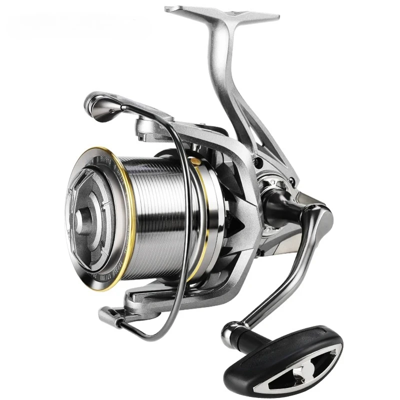 Carrete de pesca giratorio con rodamiento de acero inoxidable GLS 2026 NGK, serie 8000-14000, carrete potente de arrastre máximo de 20KG, pesca en agua dulce salada - imagen 2
