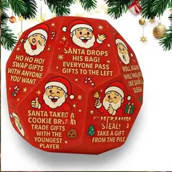 Dados navideños Papá Noel 12 caras – Intercambio