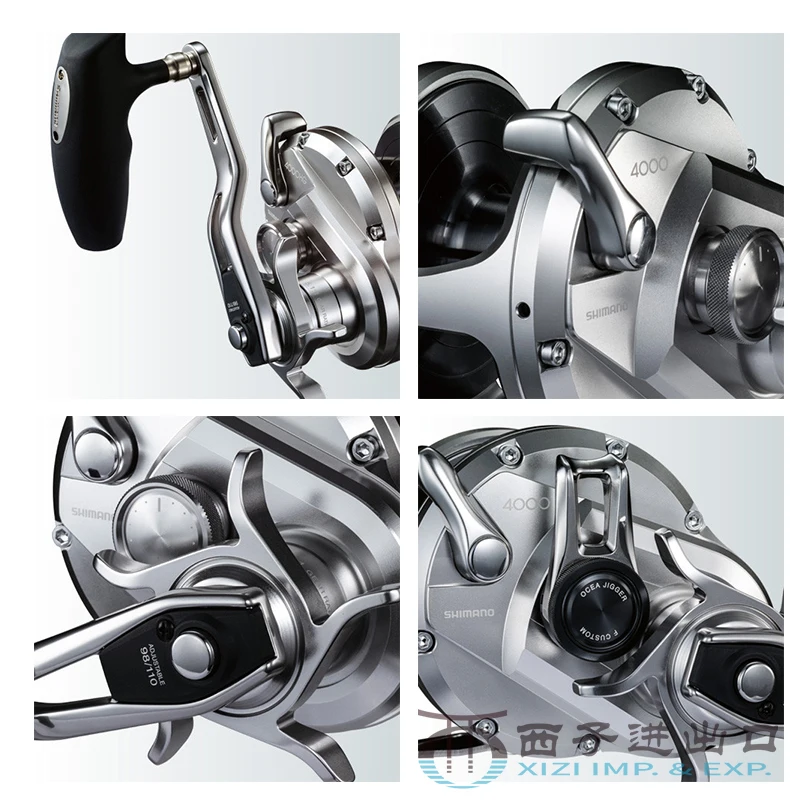 Carrete Shimano Ocea Jigger 1000‑4000 para pesca en agua salada - imagen 5
