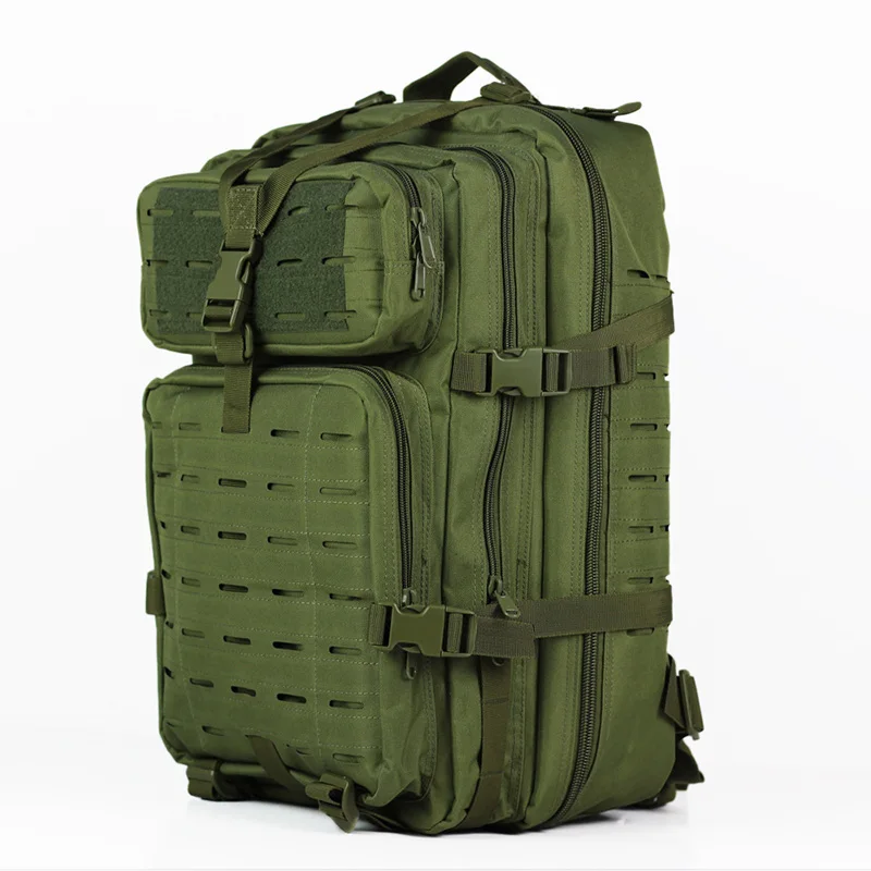Mochila táctica militar para exteriores para hombre, bolsa impermeable de 40L para acampar, senderismo, escalada, senderismo, deportes de viaje, XA147G - imagen 3