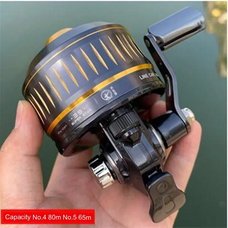 Carrete de pesca de alta calidad, relación de velocidad 3,1: 1, rueda de catapulta, arpón de tiro cerrado, carrete de dardos, accesorios de pesca para caza al aire libre - imagen 2