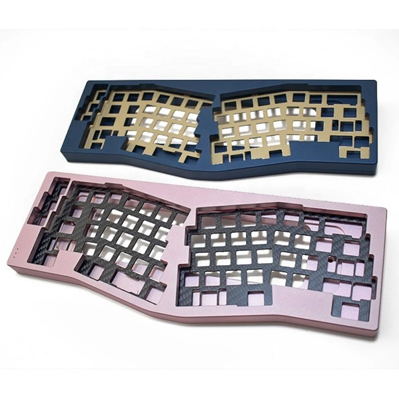 Funda teclado aluminio CNC WeSeW – Anodizada multicolor gaming - imagen 4