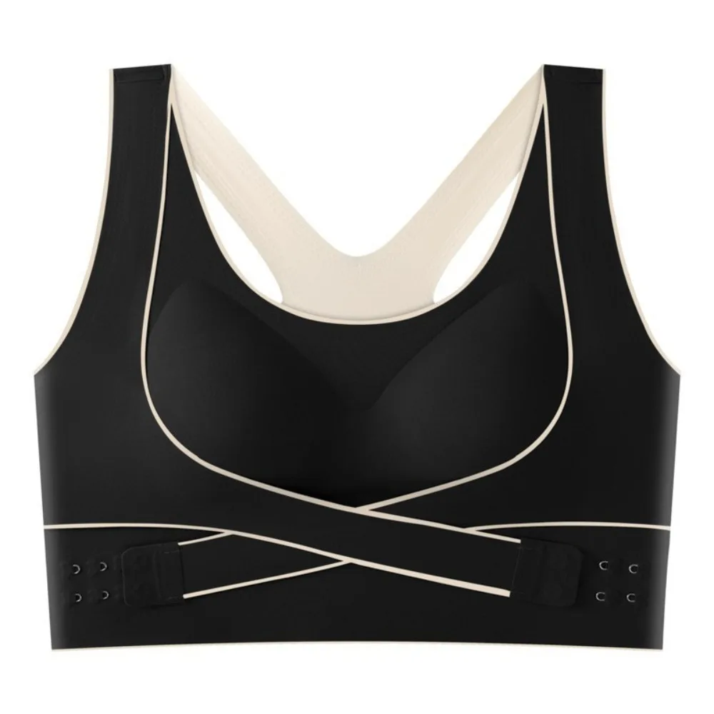 Sujetador Deportivo Acolchado Inalámbrico – Hebilla Frontal Ajustable y Transpirable