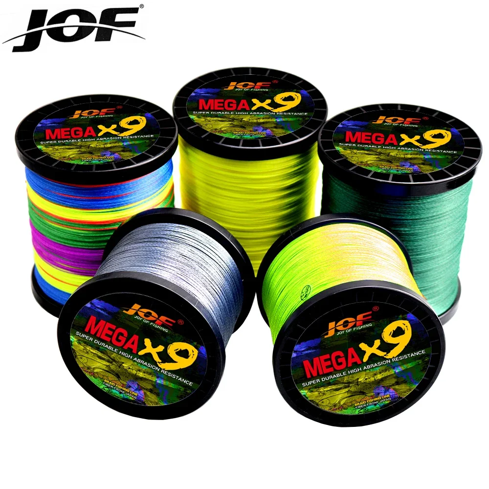 Línea de Pesca de mar trenzada multifilamento de 9 hebras, fundición larga, 500-1000M, extremadamente fuerte, 9-45,4 KG, accesorios de Pesca - imagen 2