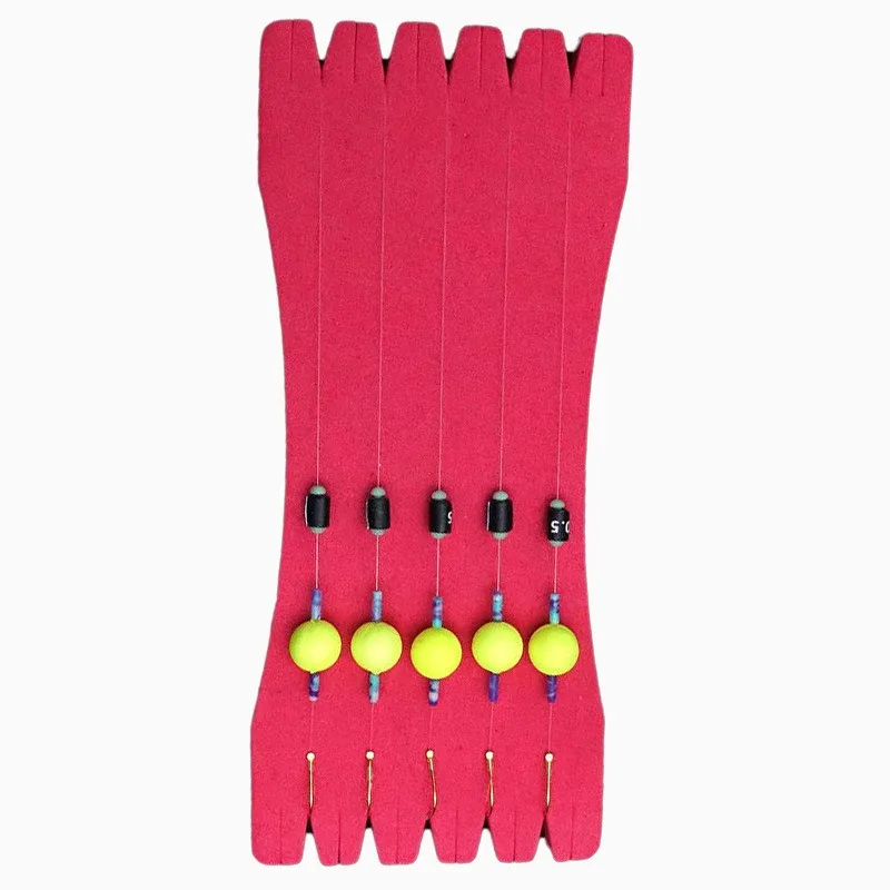 5 uds aparejos de pesca para el cabello anzuelo listo para usar anzuelo de pesca de carpa tamaño 3 # 4 # 5 # 6 # 7 # Aparejos de carpa, señuelo de pesca, aparejos de pesca