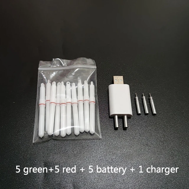 2 colors and charger