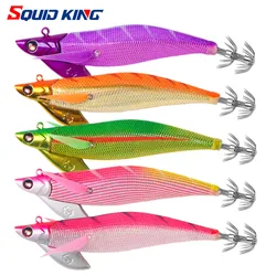SQUID KING Anzuelos Jig Head para calamar y pulpo – Señuelo pesca mar