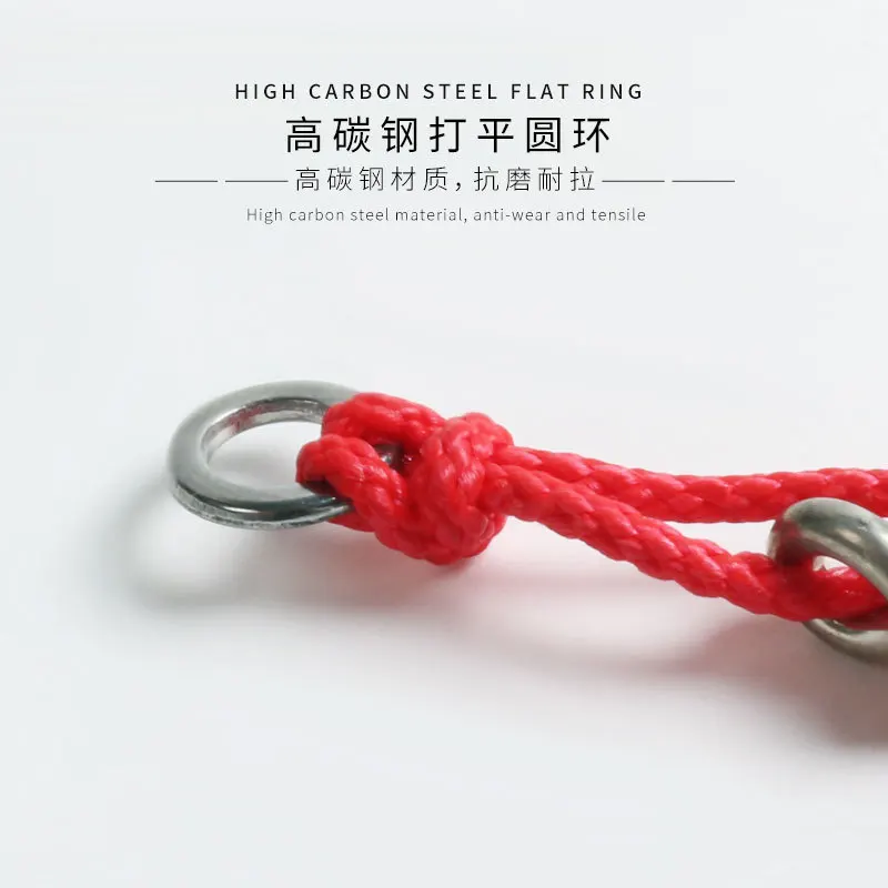 HK021 2 unids/bolsa gancho de acero rico en carbono para agua salada 2/0 3/0 5/0 7/0 9/0 anzuelo de ayuda de Jigging lento anzuelos dobles para pesca en el mar - imagen 2