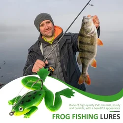 Rana de Silicona para Black Bass – Señuelo Blando 6cm