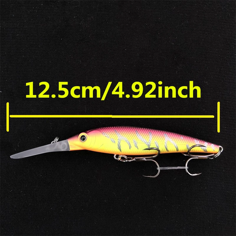 8053 12,5 cm13g1 Uds LURETV Japón DUO MUER ESTILO REALIS SHAD multicolor original lubina Luya suspensión Mino cebo duro - imagen 5