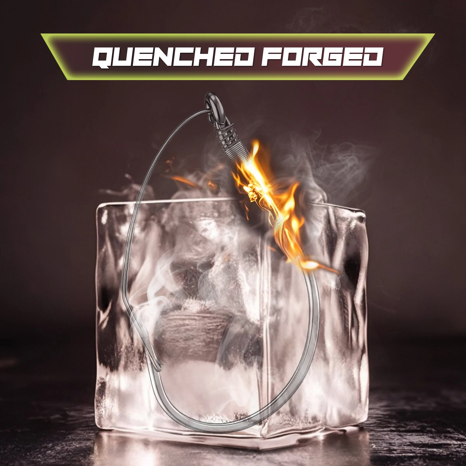 Anzuelo sin malezas de 9KM, anzuelos de aparejo loco, anzuelo de gusano, anzuelo de pesca de lubina para aparejos locos - imagen 4