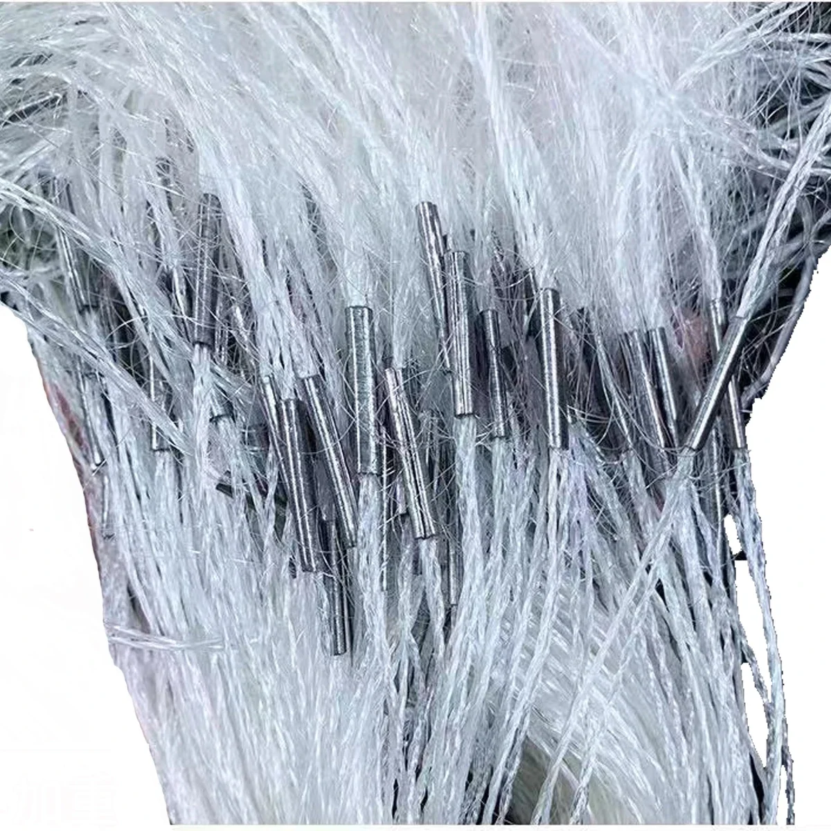 Red de pesca de nailon monofilamento, malla de enmalle de tres capas, 20mm-60mm, longitud de 20m-70m, profundidad de 1,2 m-2m - imagen 5