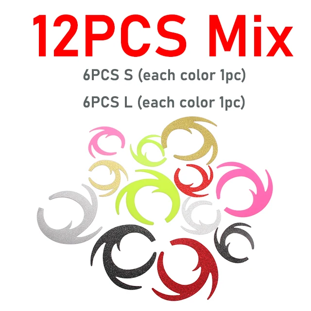 S L 12PCS Mix
