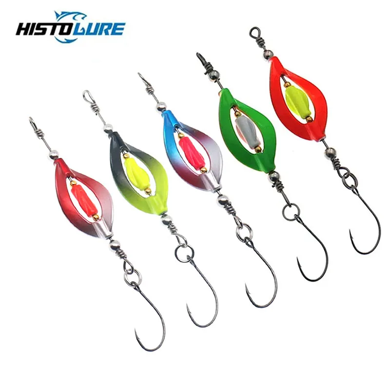 1 Uds cebo giratorio cuchara de Metal 3,5g Señuelos de Pesca Spinnerbait perca trucha cuchara giratoria cebo duro giratorio - imagen 5