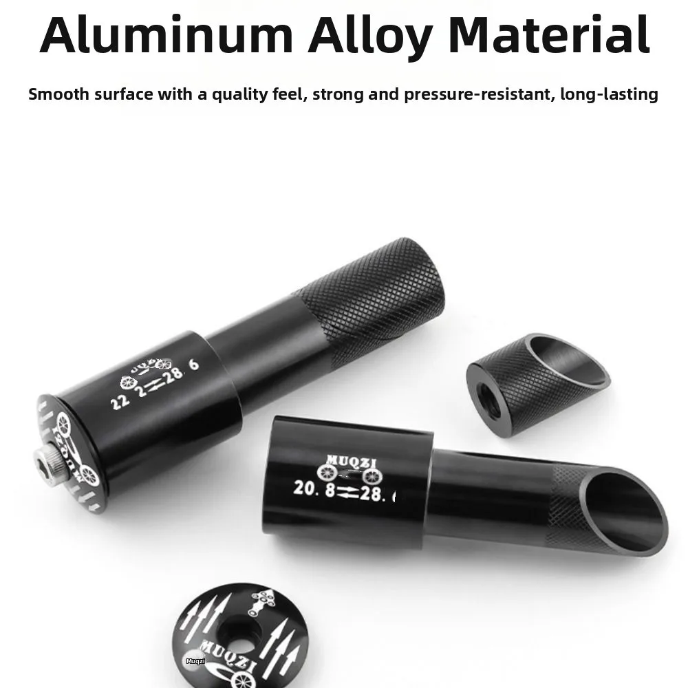 Extensor de vástago de horquilla de 20,8/22,2mm a 28,6mm, extensión de ajuste antideslizante, adaptador de vástago de manillar de bicicleta, piezas deslizantes de bicicleta - imagen 5