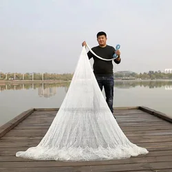Lawaia Fundición a Mano - Red Pesca Colgante Nylon Blanco