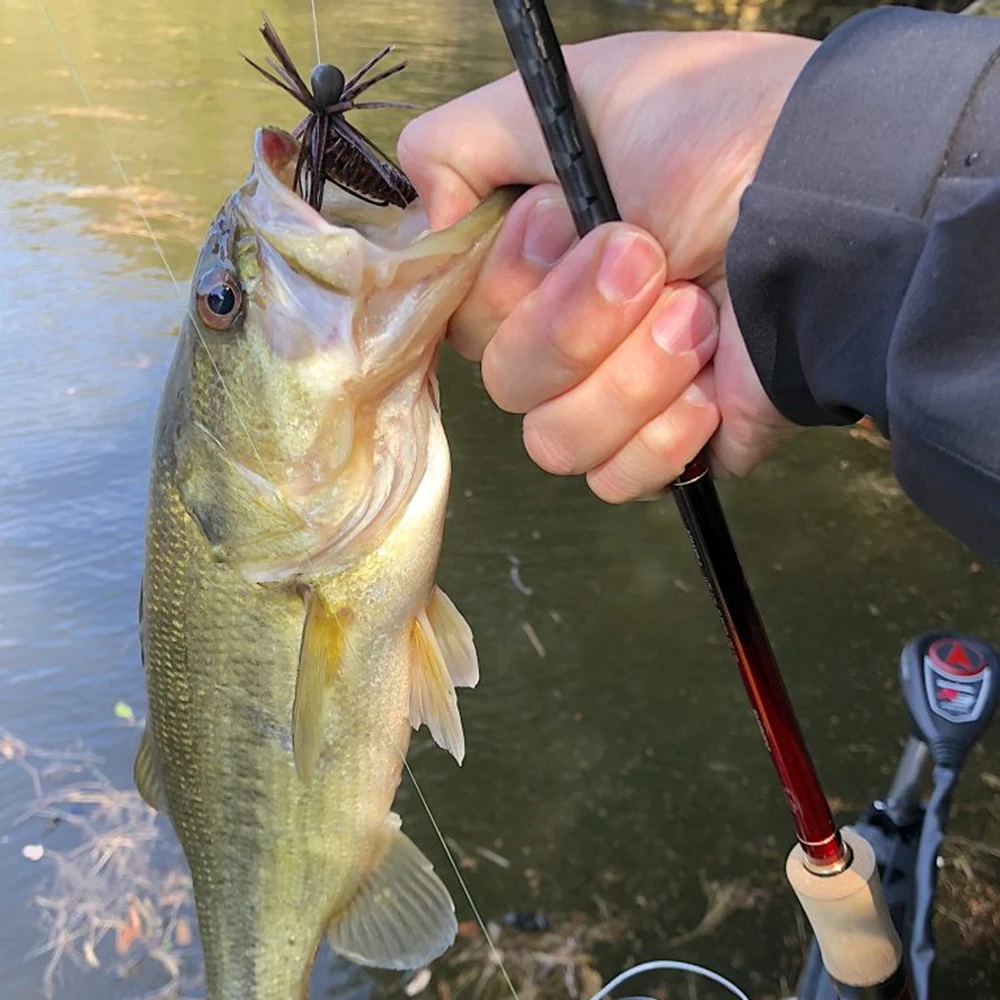 Elite TG-anzuelos de pesca de lubina, anzuelos locos sin malezas, cabezales de plantilla de aparejo loco/Texas, gusanos blandos, Jigging Wrasse, señuelo de pesca Bluegill - imagen 3