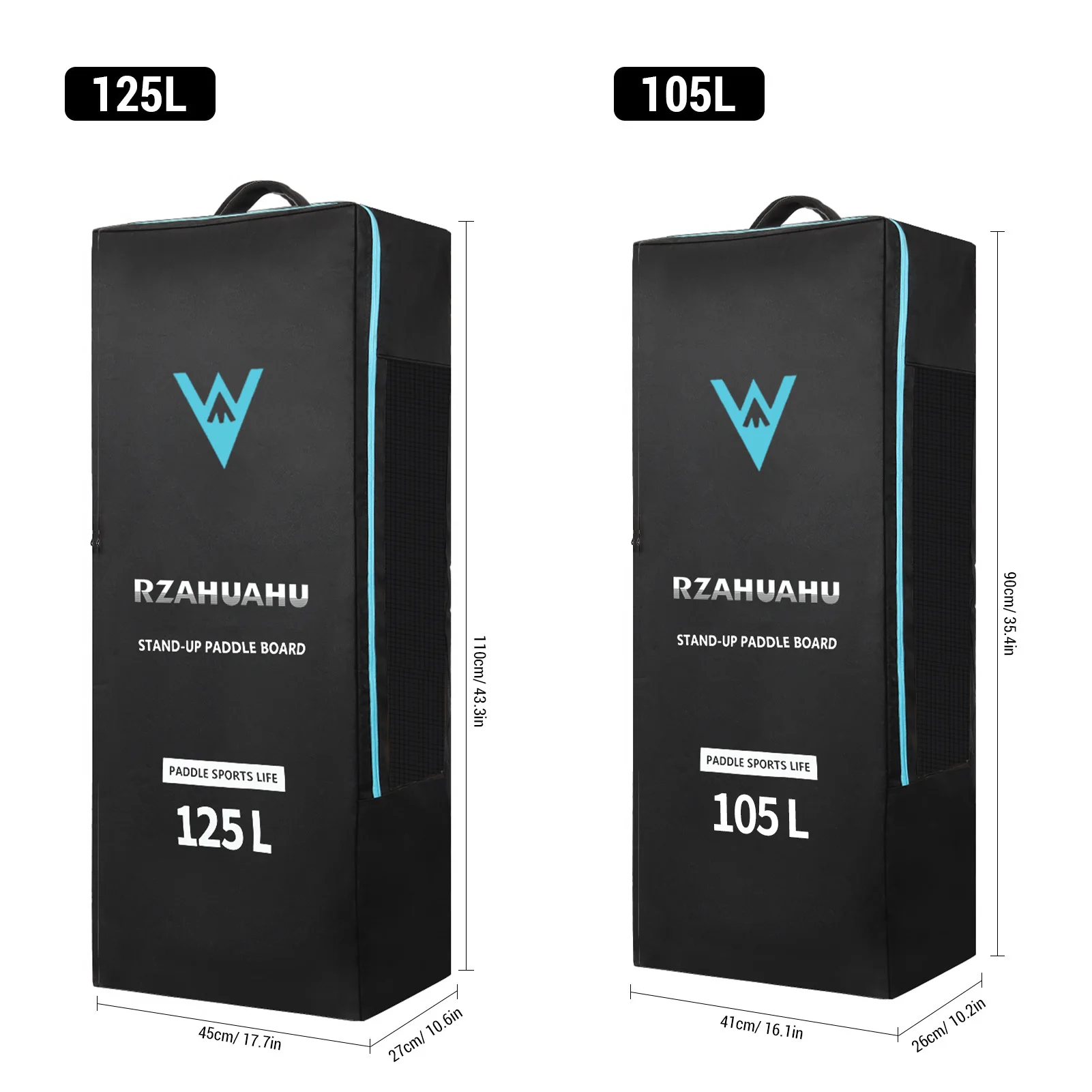 Mochila inflable para tabla de surf, bolsa de tela Oxford de gran capacidad, 125L - imagen 5