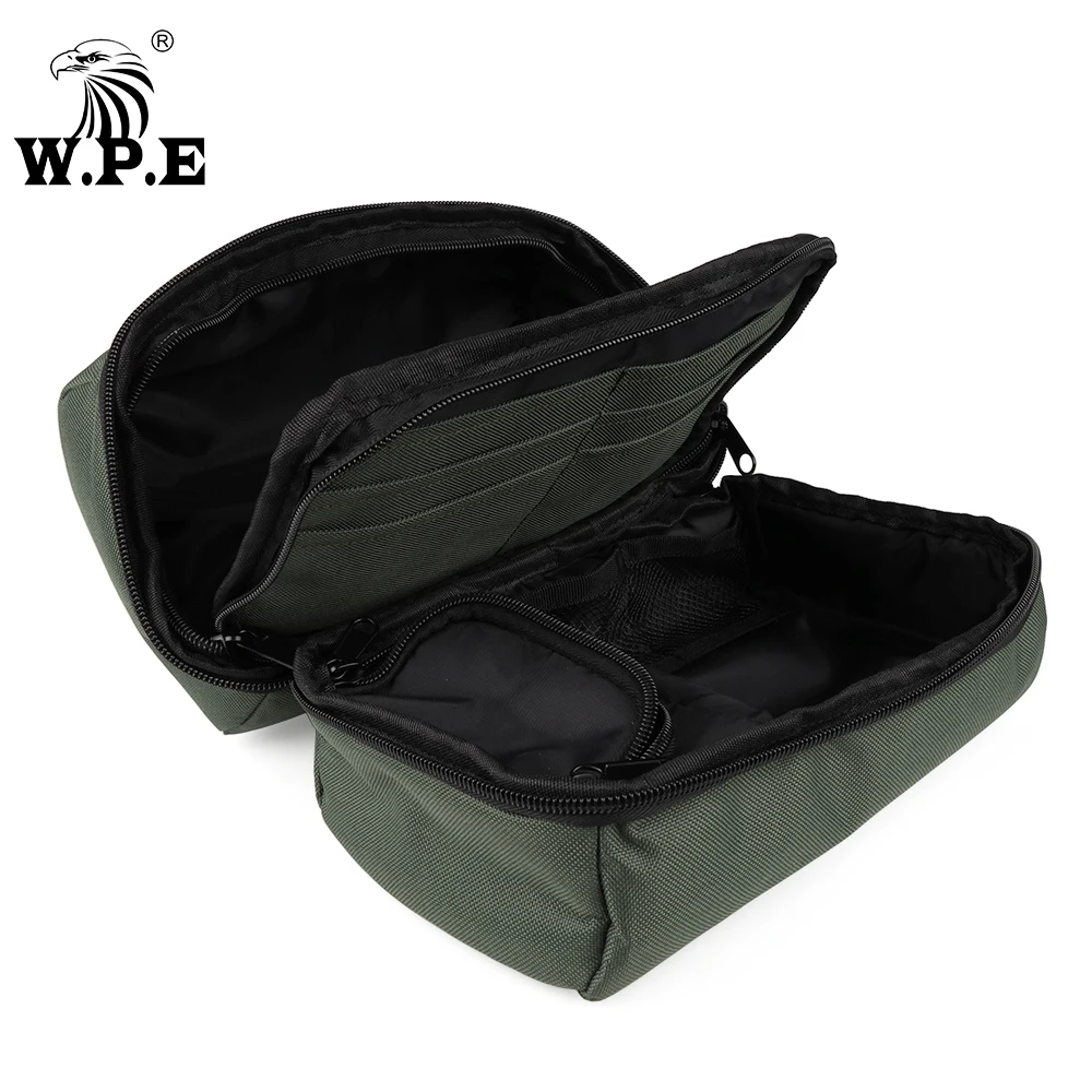 W.P.E-Bolsa de pesca de carpa, accesorio de tela Oxford 600D de PVC, multifunción, sedal, señuelo de pesca, bolsa de herramientas - imagen 4