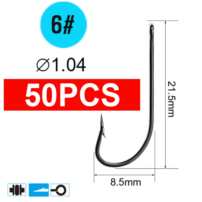 50PCS Size 6