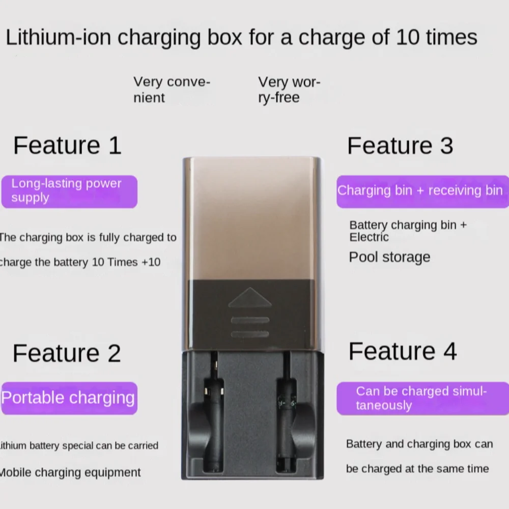 Accesorios de pesca nocturna, cargador USB, boya eléctrica de 1/2 agujeros, aparejos, flotador de pesca, batería luminosa Bobber CR425 CR322 - imagen 2