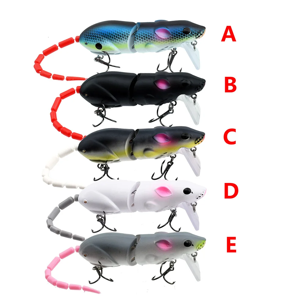 Señuelo de ratón Swimbait 15,5 cm – Flotante para lucio y lubina