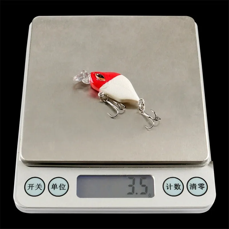 Señuelos pequeños de diseño japonés, señuelo de pesca de 3,5g, 4cm, pececillo que se hunde, Mini cebo duro para perca, trucha y lubina, novedad - imagen 4