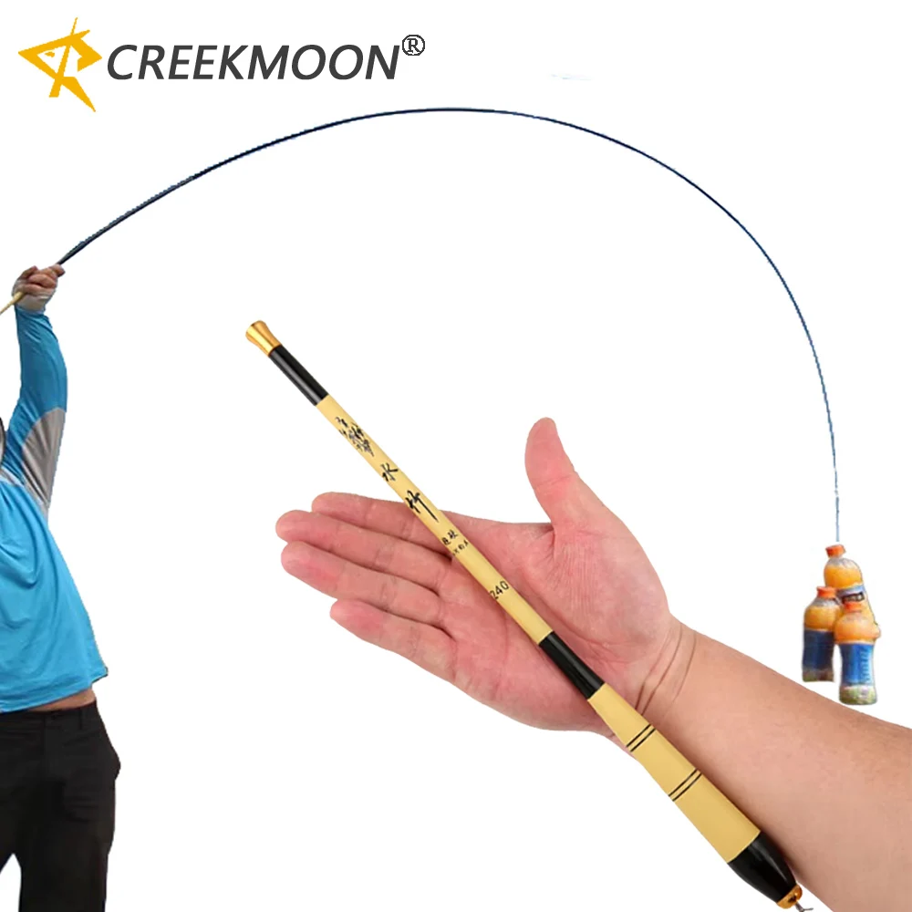 Caña telescópica fibra carbono ultraligera para pesca superligera - imagen 4