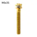 Gold-M6x35mm