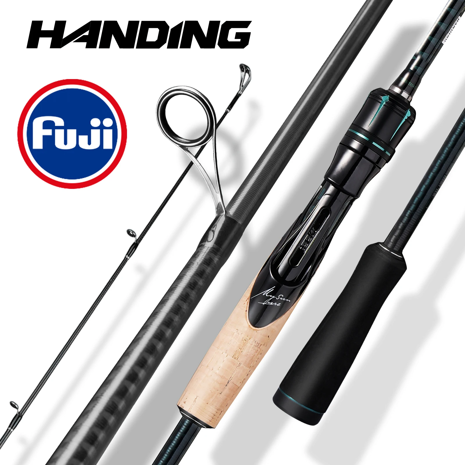 Caña Spinning HANDING Magic L – Fibra Carbono 2,44m 1,5-40g - imagen 3